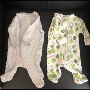 George Newborn Footed Sleepers